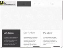 Tablet Screenshot of ijwindowsanddoors.com